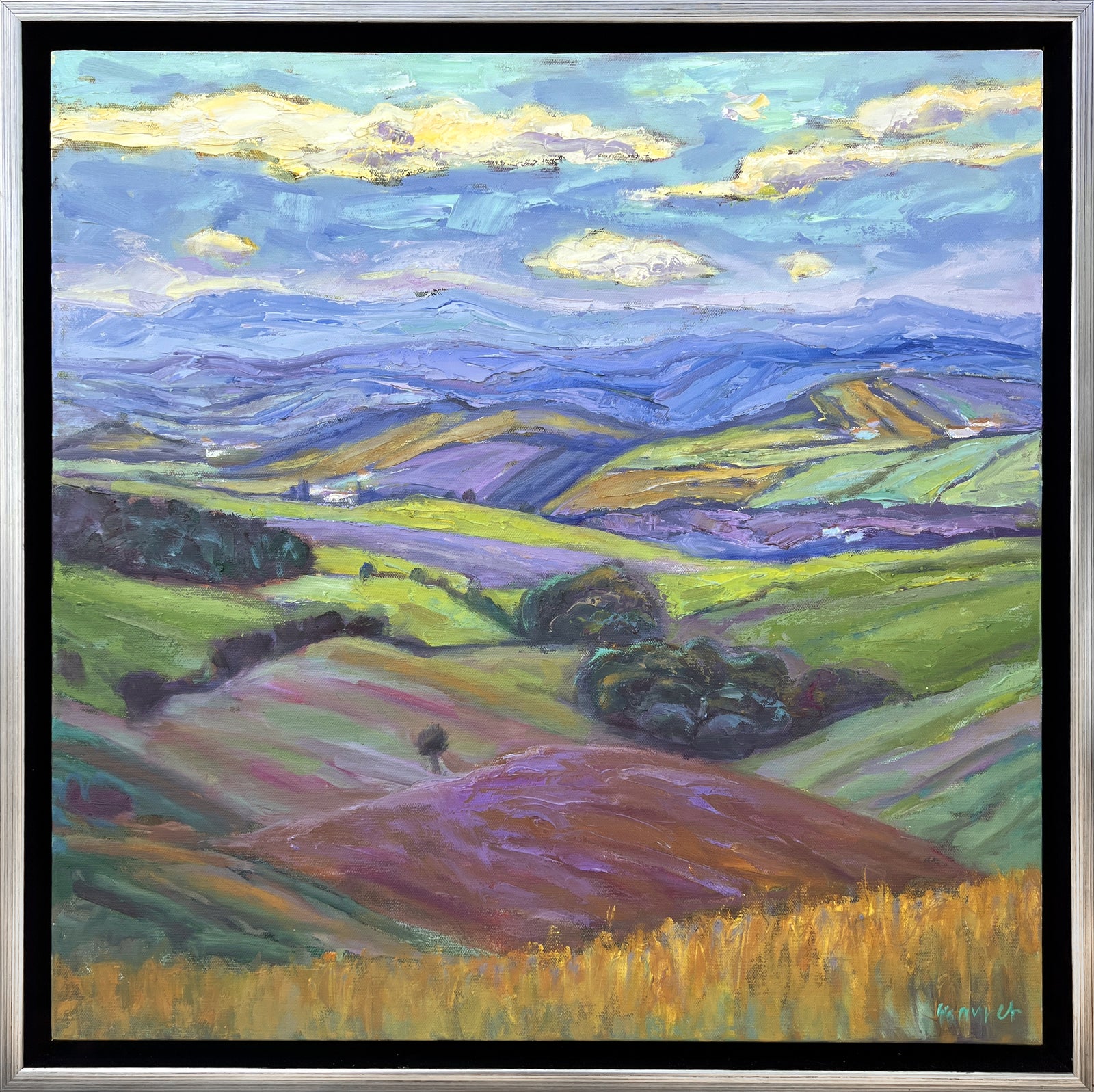 Late Day, Near San Gimigniano