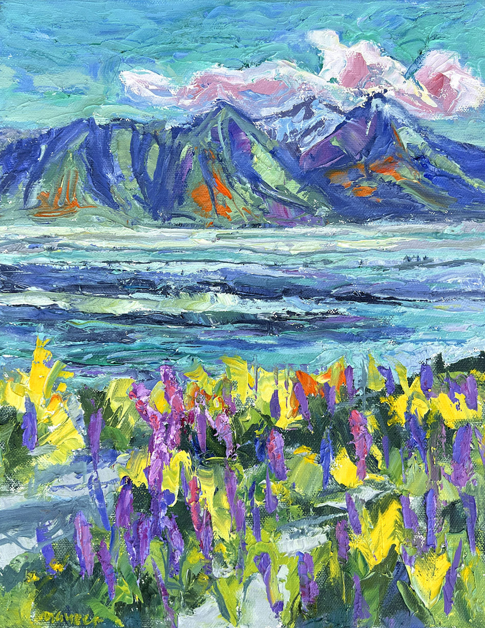 Lupines - Arthur's Pass, New Zealand