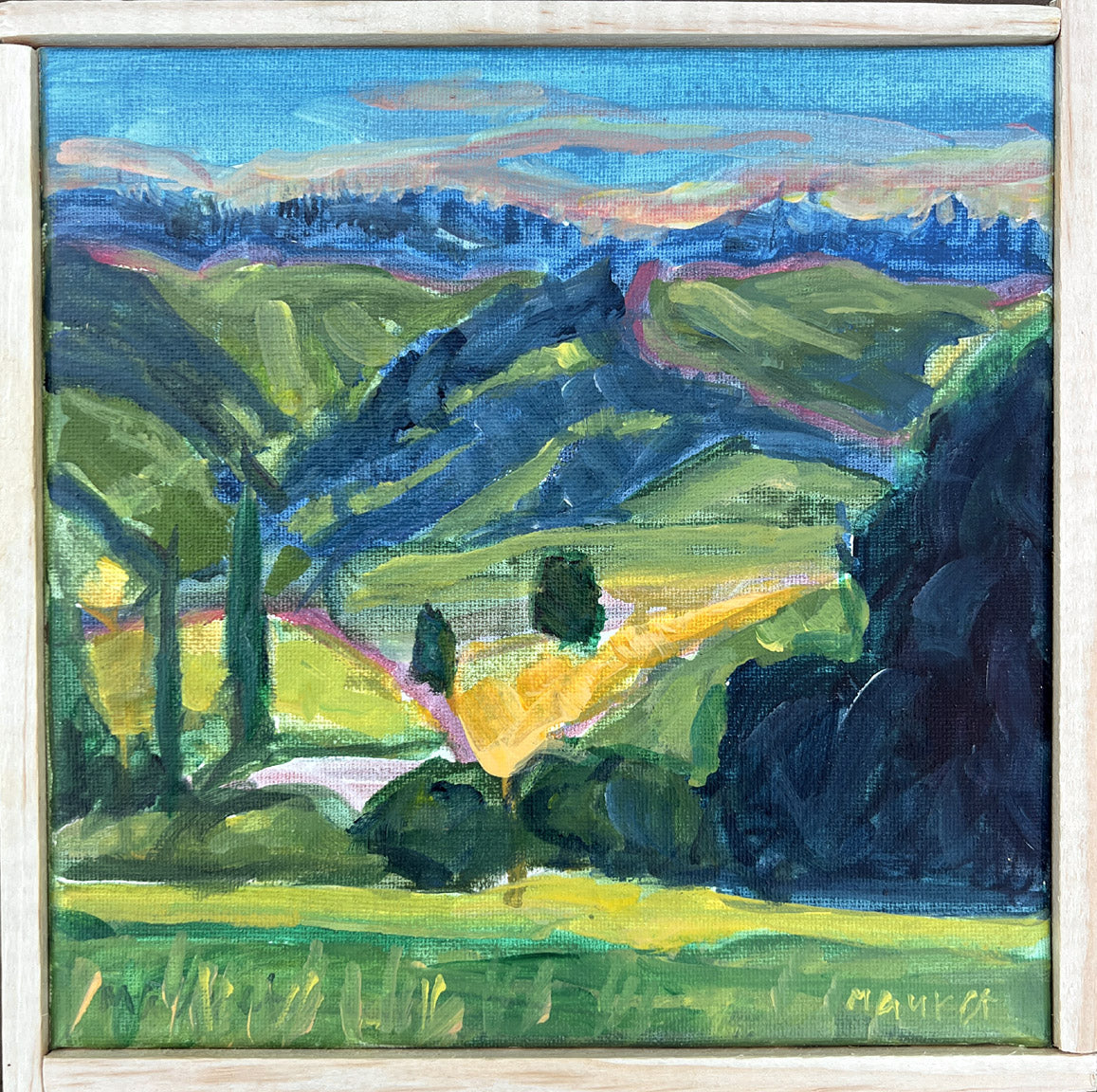Driveby Scenery - NZ (study)