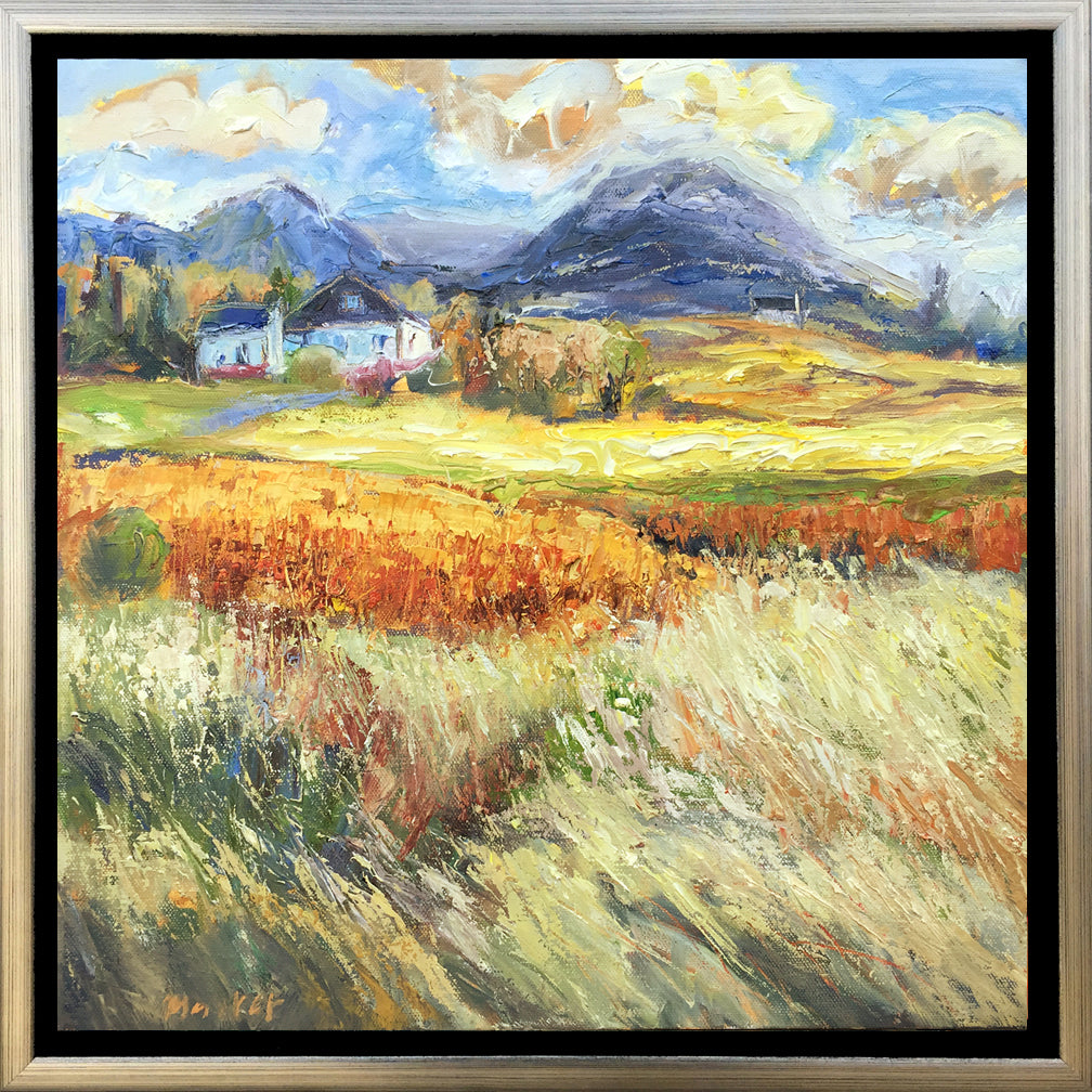 Approaching Letterfrack Harbor