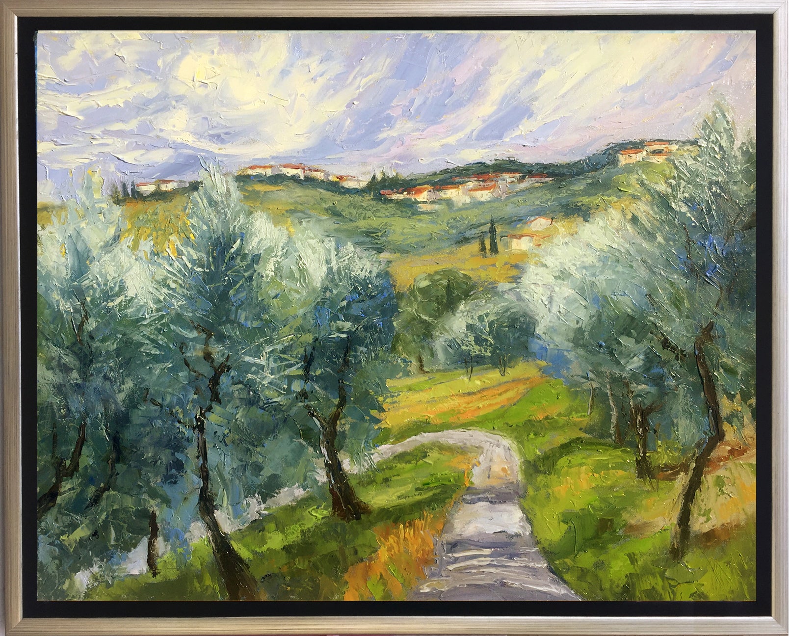 Through the Olive Grove, Lucca