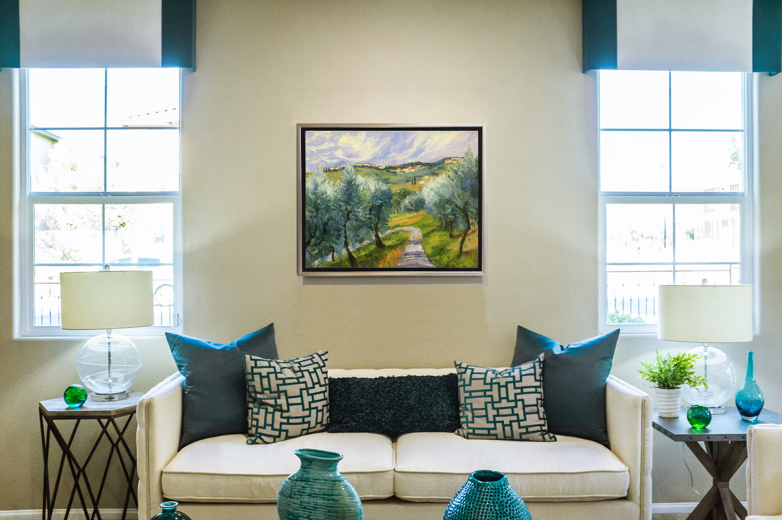 Through the Olive Grove, Lucca